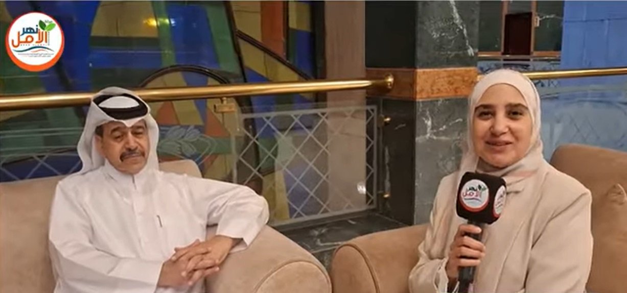 مقابلة د.يوسف الكاظم رئيس الاتحاد العربي للعمل التطوعي للحديث عن دور العمل التطوعي في الوطن العربي